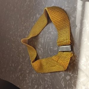 Vintage yellow belt